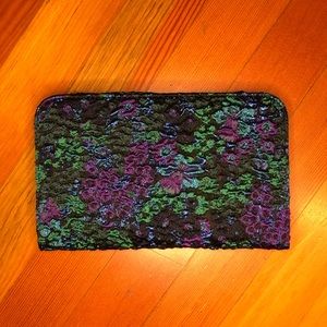 Urban Outfitters floral bi-fold envelope wallet OS NWOT